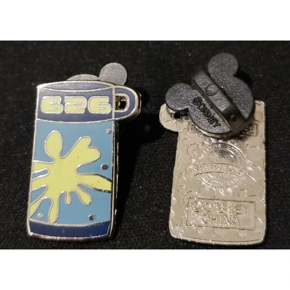 Disney Pin Stitch Lunchbox‎ Thermos Blue Alien Encounter Experiment 626 78099